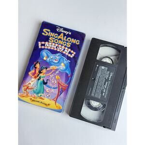 Disneys‎ Sing Along Songs - Aladdin: Friends Like Me (VHS, 1993)
